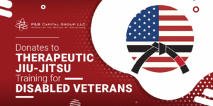 American Flag USA Jiu-Jitsu Black Belt Sublimation Design Vector Illustration